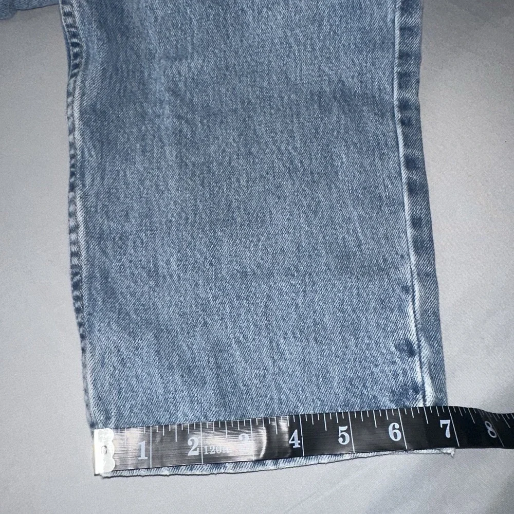 Vtg Levi's SilverTab Baggy Jeans Mens Fits 29x30 Blue Pleated Denim USA 90s Y2K